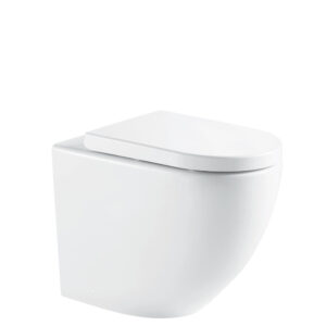 Fienza Alix Wall Faced Toilet Pans - White