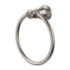 PVD Brushed Nickel Axle Hand Towel Ring