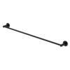 Electroplated Matte Black Kaya Single Towel Rail 900mm