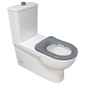 Grey Stella Care Back To Wall Toilet Suite