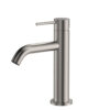 PVD Brushed Nickel Kaya Basin Mixer