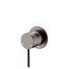 PVD Gun Meta Kaya Wall Mixer S Round Plate