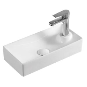 Wall Hung The Counter Basin - White