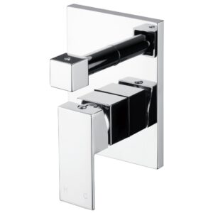 Chao Shower Mixer With Diverter - Chrome , Black