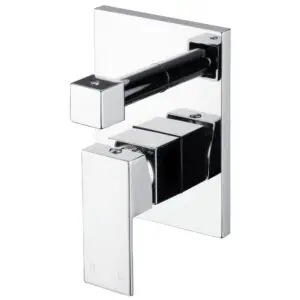 Chao Shower Mixer With Diverter - Chrome , Black