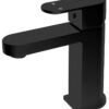 Black Eva Short basin mixer