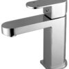 Chrome Eva Short basin mixer