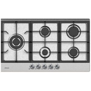 Stainless Steel Gas Cooktop With Side Wok - 860mm