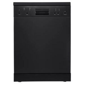 Dilusso Black Freesranding Dishwasher 600mm 12 Place Settings - DW269BP