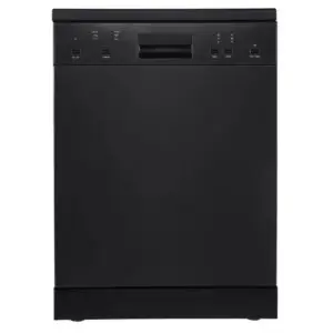 Dilusso Black Freesranding Dishwasher 600mm 12 Place Settings - DW269BP
