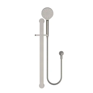3 Functional Hand Single Shower Rail - Brushed Nickel