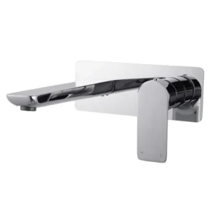Aquaperla OVA Wall Bathtub Mixer - Chrome