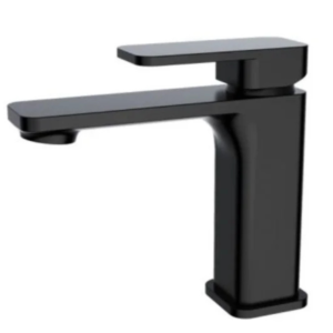 Aquaperla Seko Short Basin Mixer - Black