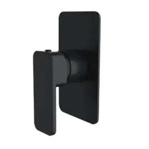 Aquaperla Seko Shower Wall Mixer - Black