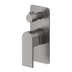 Bellavista Beki Shower Mixer Diverter - Gun Metal