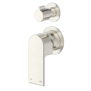 Bellavista Eleniko Shower Mixer Diverter - Brushed Nickel