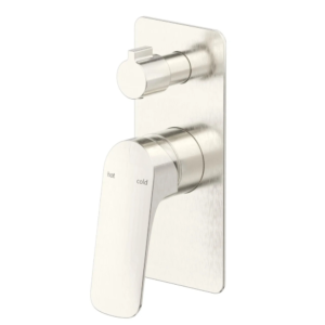 Bellavista Kaza Shower Mixer Diverter - Brushed Nickel