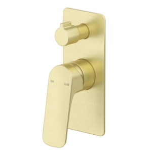 Bellavista Kaza Shower Mixer Diverter - French Gold
