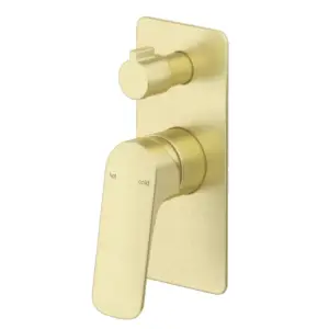 Bellavista Kaza Shower Mixer Diverter - French Gold