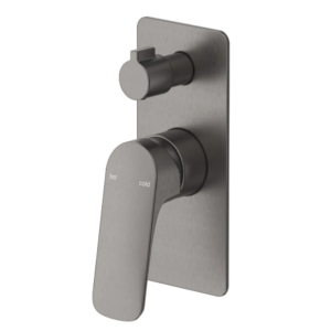 Bellavista Kaza Shower Mixer Diverter - Gun Matel