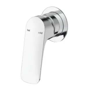 Bellavista Kaza Shower Mixer Round Plate - Chrome