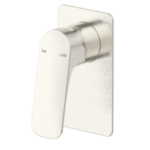 Bellavista Kaza Shower Mixer Square Plate - Brushed Nickel
