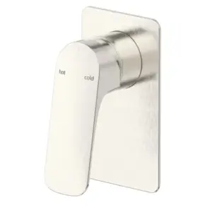 Bellavista Kaza Shower Mixer Square Plate - Brushed Nickel