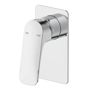 Bellavista Kaza Shower Mixer Square Plate - Chrome