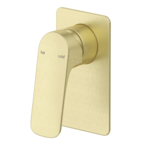 Bellavista Kaza Shower Mixer Square Plate - French Gold