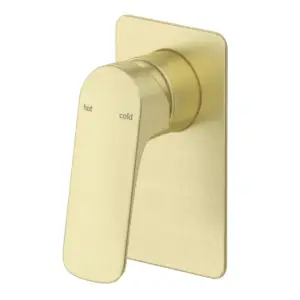 Bellavista Kaza Shower Mixer Square Plate - French Gold