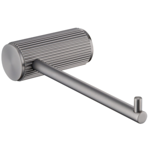 Bellavista Mica Fluted Toilet Paper Holder - Gun Metal