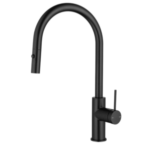 Bellavista Mica Pull Out Sink Mixer - Black