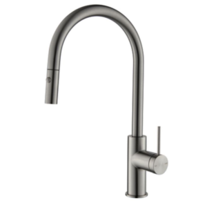 Bellavista Mica Pull Out Sink Mixer - Gun Metal