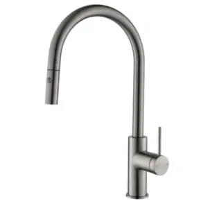 Bellavista Mica Pull Out Sink Mixer - Gun Metal