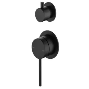 Bellavista Mica Shower Mixer Diverter 2P - Black