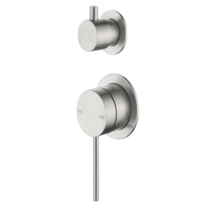 Bellavista Mica Shower Mixer Diverter 2P - Brushed Nickel