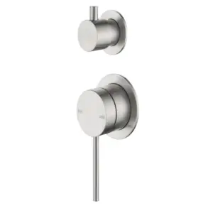 Bellavista Mica Shower Mixer Diverter 2P - Brushed Nickel
