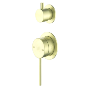 Bellavista Mica Shower Mixer Diverter 2P - French Gold