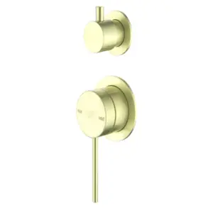Bellavista Mica Shower Mixer Diverter 2P - French Gold