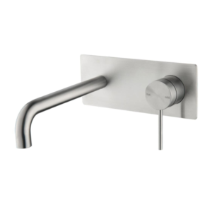 Bellavista Mica Wall Spout Combo Curved Spout 1P - Brushed Nickel