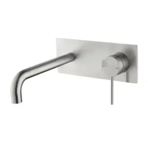Bellavista Mica Wall Spout Combo Curved Spout 1P - Brushed Nickel