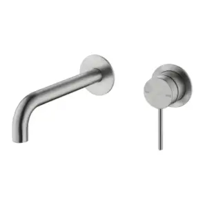 Bellavista Mica Wall Spout Combo Curved Spout 2P - Brushed Nickel