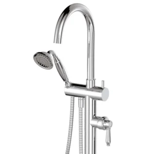 Eleanor Bath Hand Shower With Same Handel - Polished Chrome