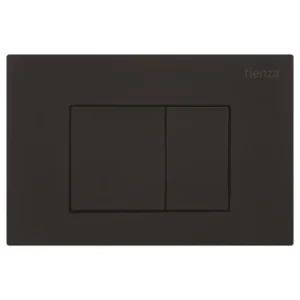 Feinza R&T Square Flush Buttons - Matte Black