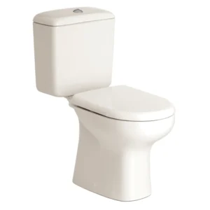 Feinza Rak Liwa Coupled Toilet Suite - Ivory Close
