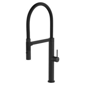 Fienza Kaya Pull Down Sink Mixer - Matte Black