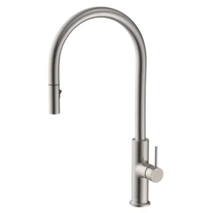 Fienza Kaya Pull Out Sink Mixer - PVD Brushed Nickel