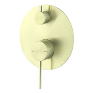 Mica Shower Mixer Diverter 1P - French Gold