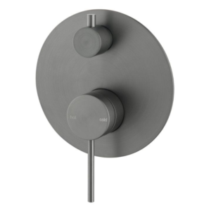 Mica Shower Mixer Diverter 1P - Gun Metal