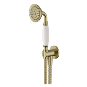 Modern National Bordeaux Hand Shower On Bracket - Brushed Bronze